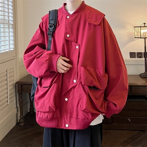 错位门禁飞行员夹克男外套男棒球衣服 XH26-P70图片