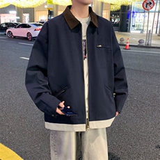 现货春季新款工装夹克男飞行员美式上衣外套A253-P75，男装夹克，星座308B-2