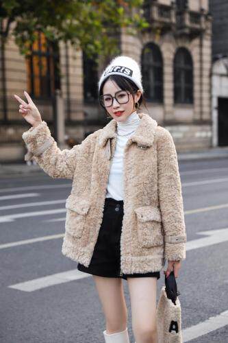 冬季皮毛一体，女装，春语雨桐