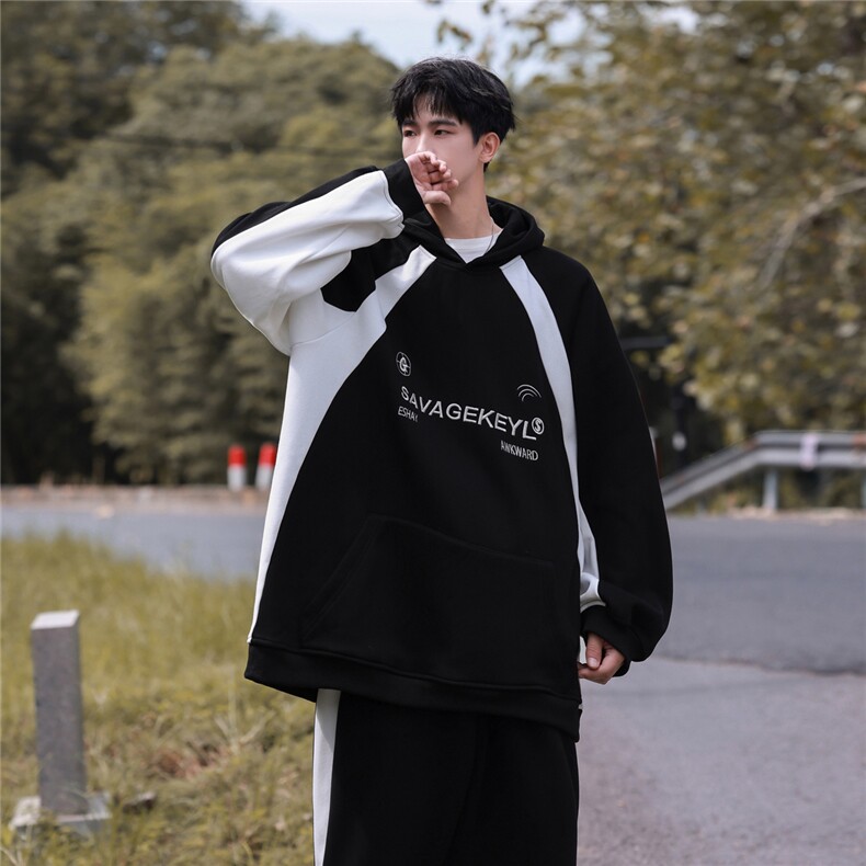 特P84控148春秋华棉连帽卫衣休闲卫裤中性风男套装TZ23450棉,男装休闲裤,电商B370