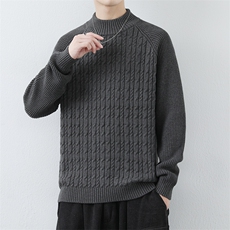 男秋冬潮流百搭宽松针织毛线衫MY23-2P70，男装针织衫/毛衣，星座914