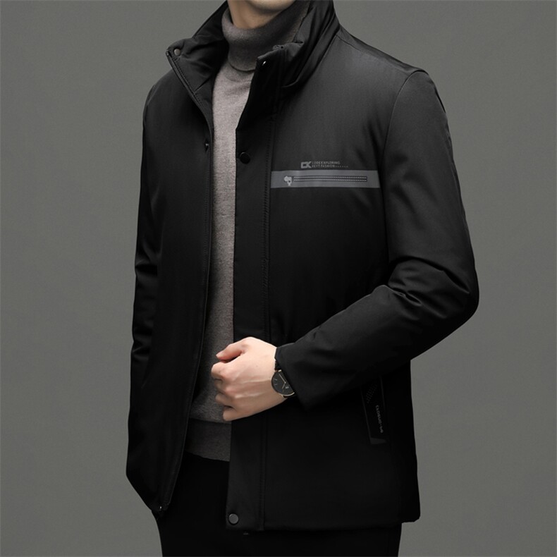QA2282钱塘2020-2中年男士冬季新款商务休闲厚款羽绒服P117,男装羽绒服,钱塘207-2