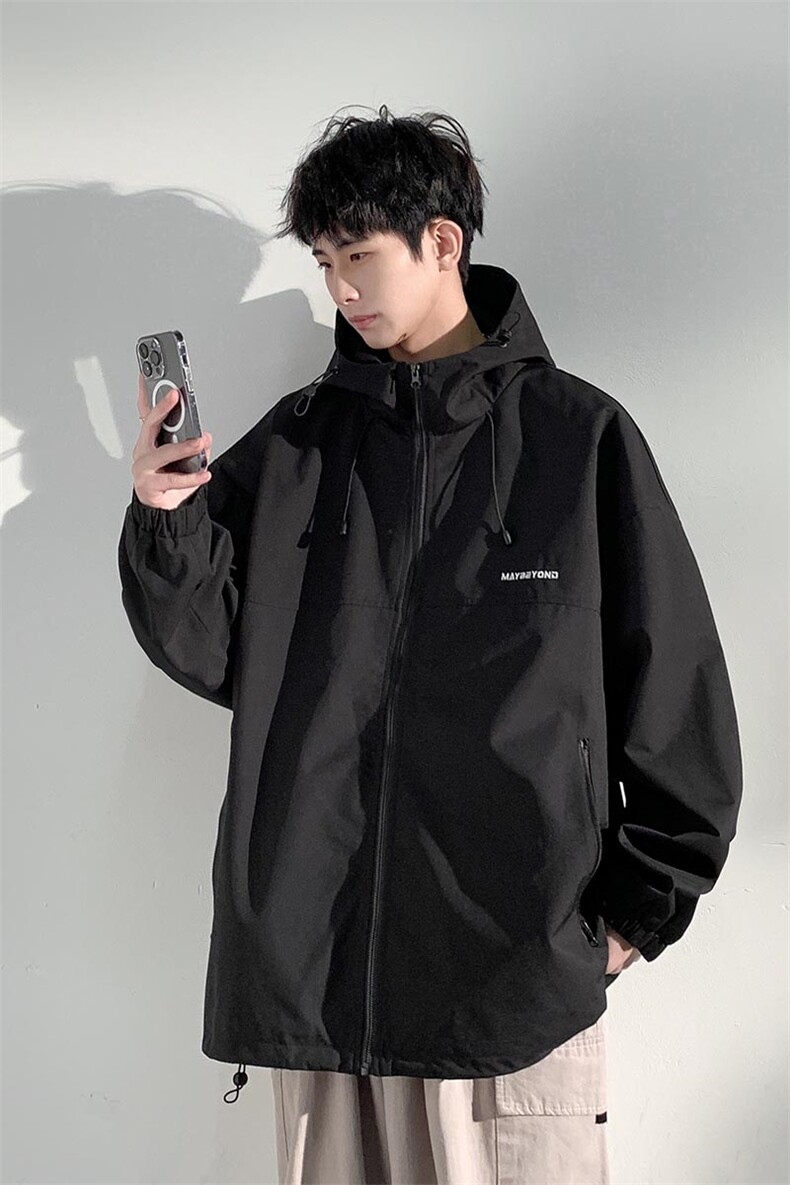 大货现货中性风户外冲锋衣夹克男外套DSA157-1-JK727-TP50,男装夹克,电商A157-1