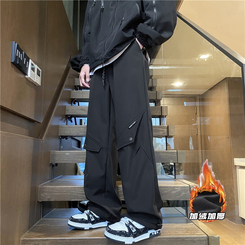 潮流机能口袋设计防水冲锋裤K23553-p50控68加绒K23553JR-p60控78图片