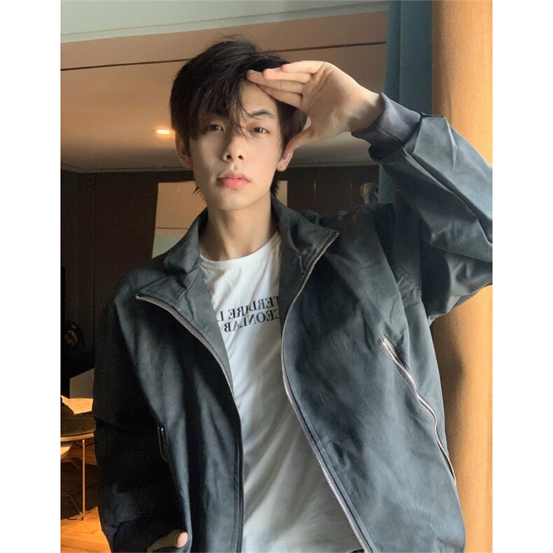 档口图美拉德皮夹克拉链大口袋美式复古做旧PU皮衣DY2315-特P80,男装夹克,星座1213