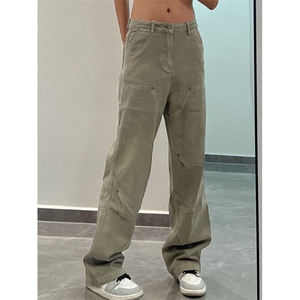 【有货】E10CC-特P58 重磅水洗伞兵工装裤男直筒宽松裤子图片