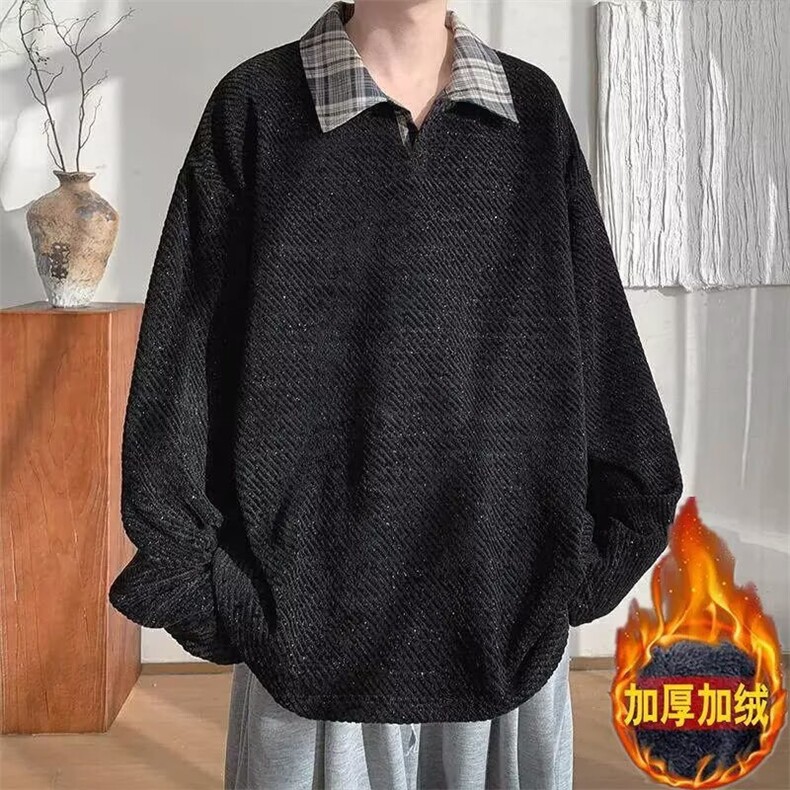 156-1/MLA891/P46新款感慵懒风破洞麻花套头毛衣针织衫男女同款,男装针织衫/毛衣,星座1506-1