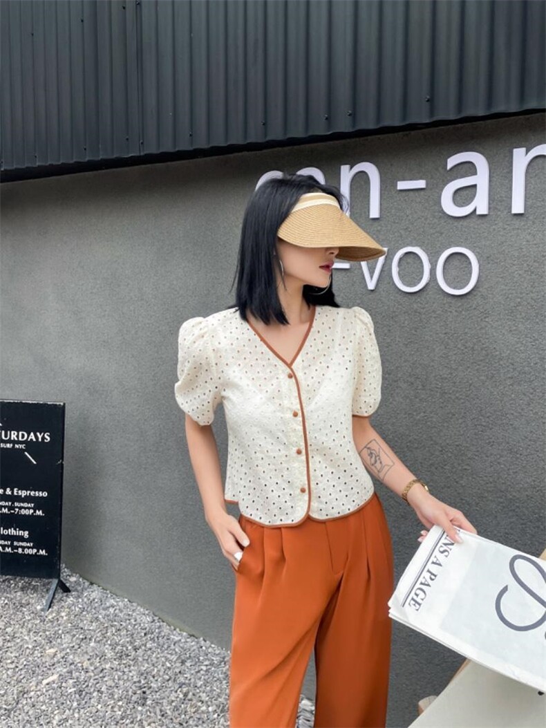 刺绣镂空小香上衣，其它，天使公主