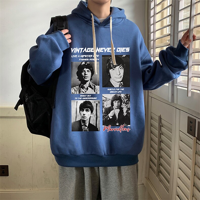 连帽卫衣男大码胖子帽衫大号运动服WY2451-P35,男装卫衣,电商A040