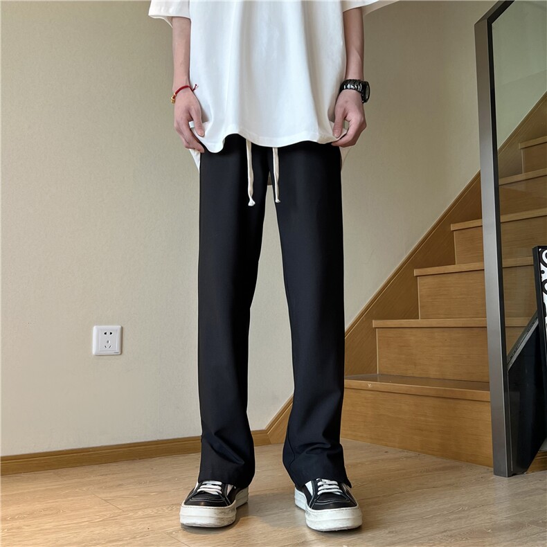 A450-XK8001-65控98cleanfit拉链西装裤男，男装休闲裤，电商A450