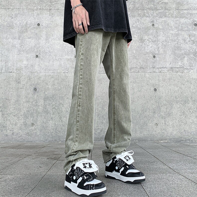美式高街潮流宽松水洗休闲牛仔裤A161-S2313-P60,男装牛仔裤,电商A161