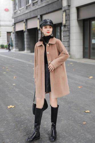 3031款七彩黄金貂，女装，依柏璐