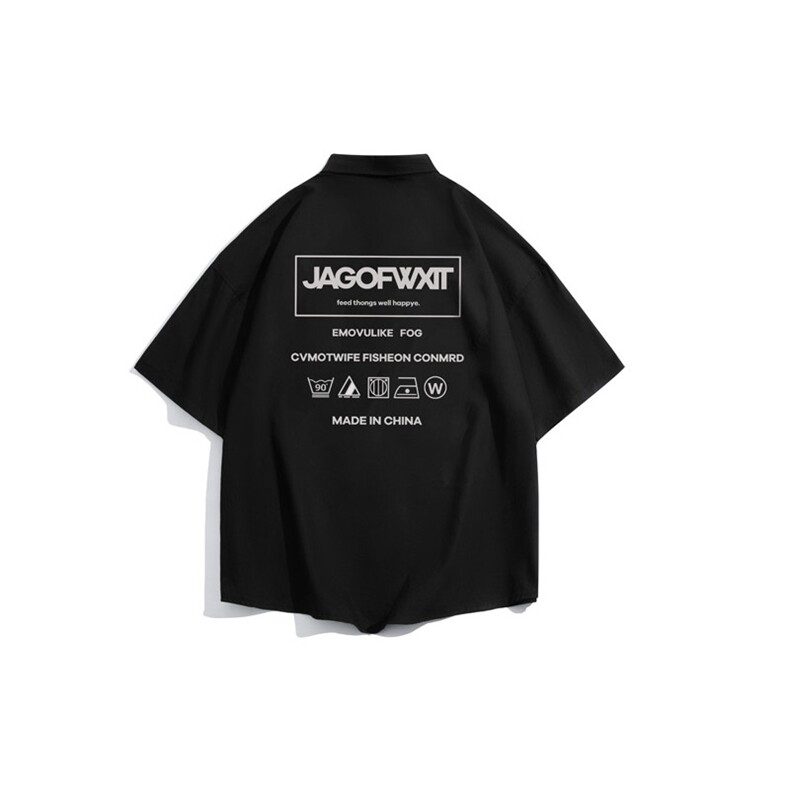 量大优供视频冰丝短袖衬衫男DXC517-特p25,男装衬衫,电商B371