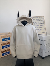 XZ222-1/DRD01/P65/控78/加绒P75/控88重磅呢料设计感连帽卫衣，男装卫衣，星座809A(原222-1)