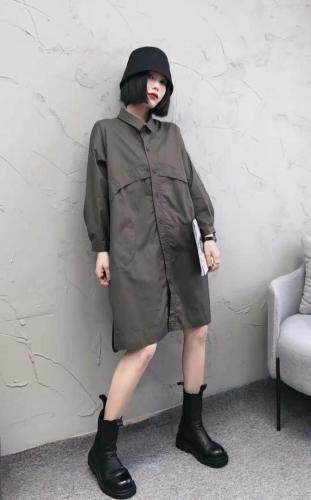 XL9815春季新品时尚简约休闲衬衫，女装衬衫，L·H·X