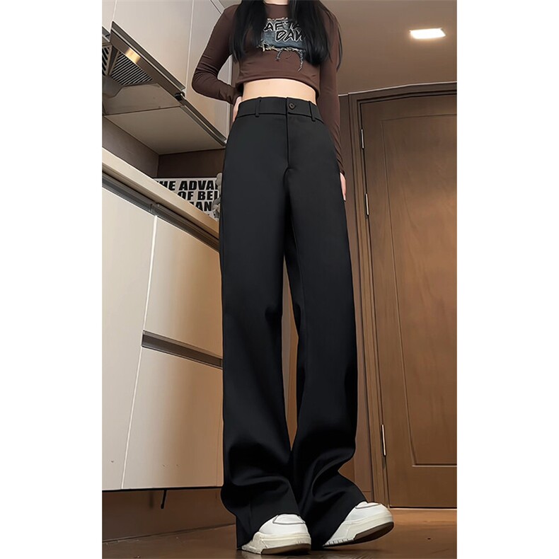 特批P35无差价2025美式西裤男女潮流休闲裤大码百搭阔腿裤 K5626图片
