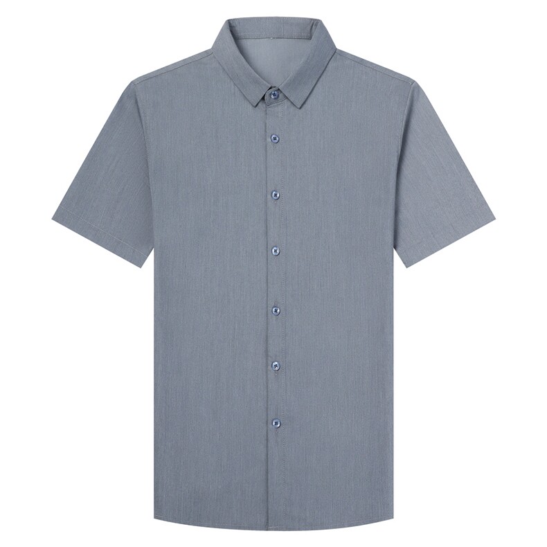AT2247钱塘2020-3夏季男士高端翻领短袖精品衬衫P48,男装衬衫,钱塘207-3