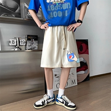 DK39262-P15港风休闲短裤男士大码运动五分裤男中裤男马裤，男装休闲裤，电商A040