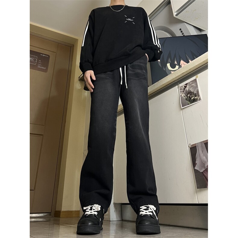 NZ817秋冬新款大货阳光帅气男宽松直筒长裤，量大价优特P38，男装休闲裤，星座215-2（原311A-2）