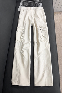 B221 美式ins高街洗褪书包袋工装休闲牛仔裤 LK26651-特P60控108图片