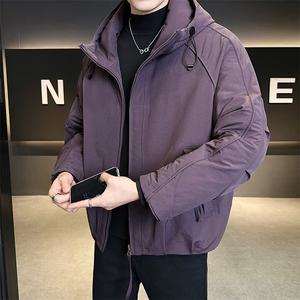 数据款90标高品质工装风防风抗寒鸭绒羽绒服外套男YR9051-P319图片
