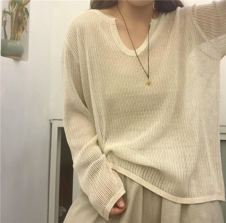 简约舒适百搭女士时尚套头衫长袖,女装蕾丝衫/雪纺衫,斯尔特羊绒