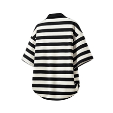 美式条纹短袖polo衫男大码M-5XL翻领潮流短袖T恤男DP8761P40控59，男装T恤，星座227-7