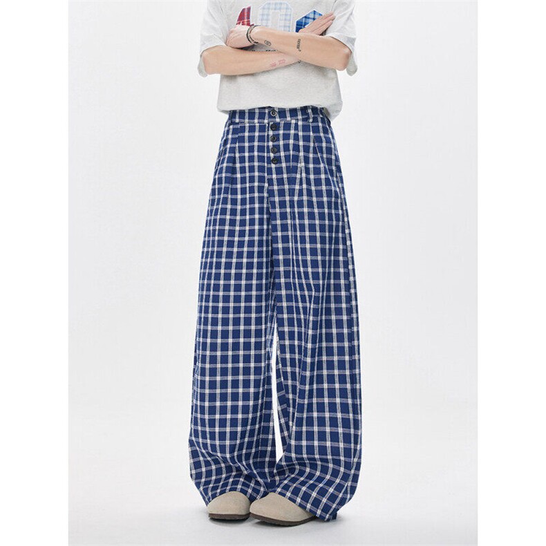 百搭格子休闲裤夏季k83p40,男装休闲裤,星座1011-1