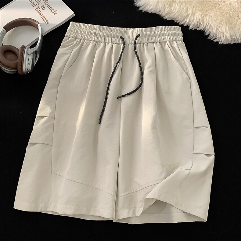 现货主推运动短裤宽松男外穿休闲五分裤X416B-1-DK1019-特P25限48，男装休闲裤，星座416B-1