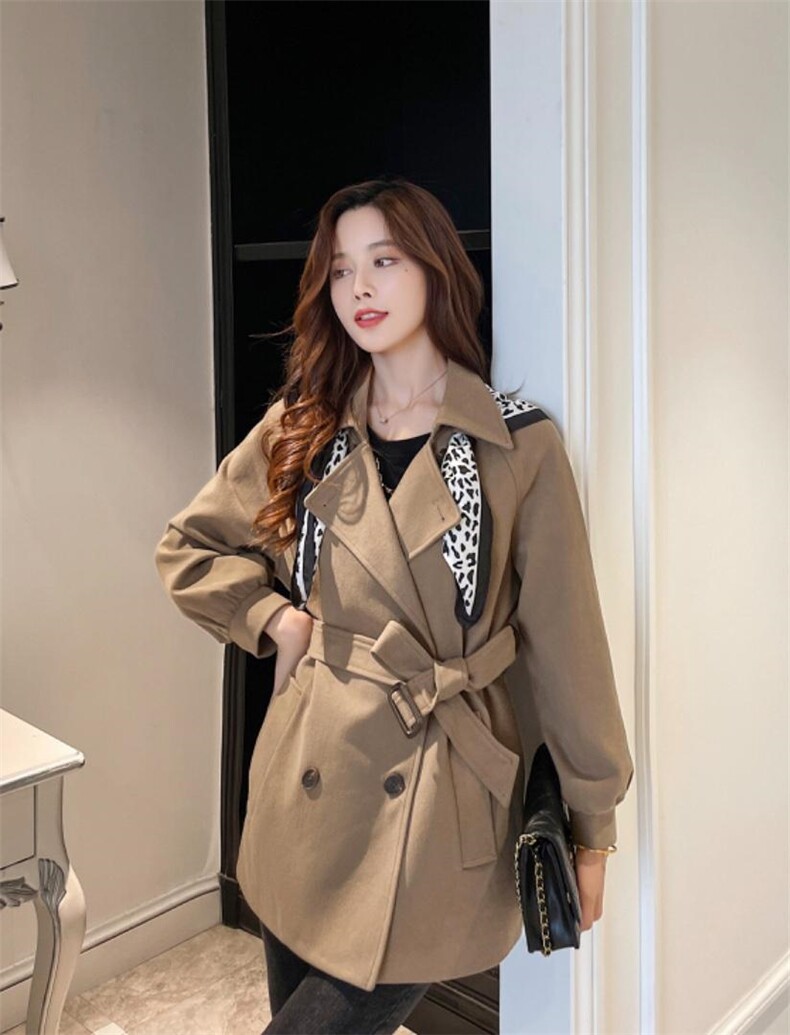 冬装配丝巾大衣，其它，樱·之秀