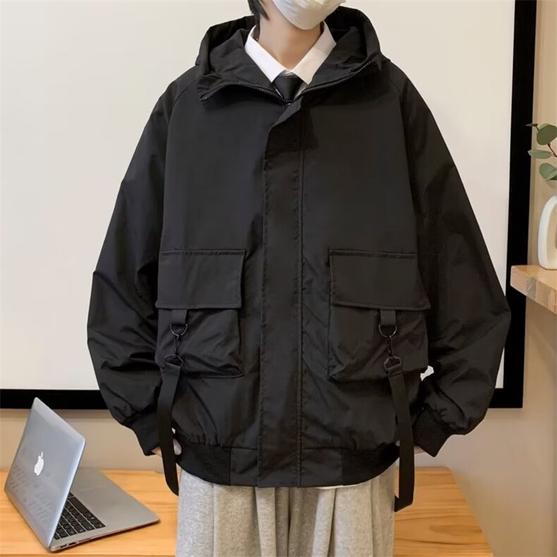 2022秋季工装外套男潮牌机能夹克宽松休闲衣服SD43P63图片