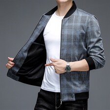 2023年春款休闲时尚高端男士外套上衣夹克P110,男装夹克,电商D223-1