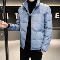 店主风棉衣男2024冬季新款纯色修身跑量立领棉服外套MY2382-p125，男装棉衣，电商D303