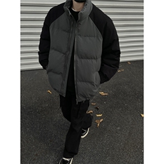 (大量现货）冲量款撞色款高品质立领棉衣外套TBMY07-P60特价，男装棉衣，星座1315