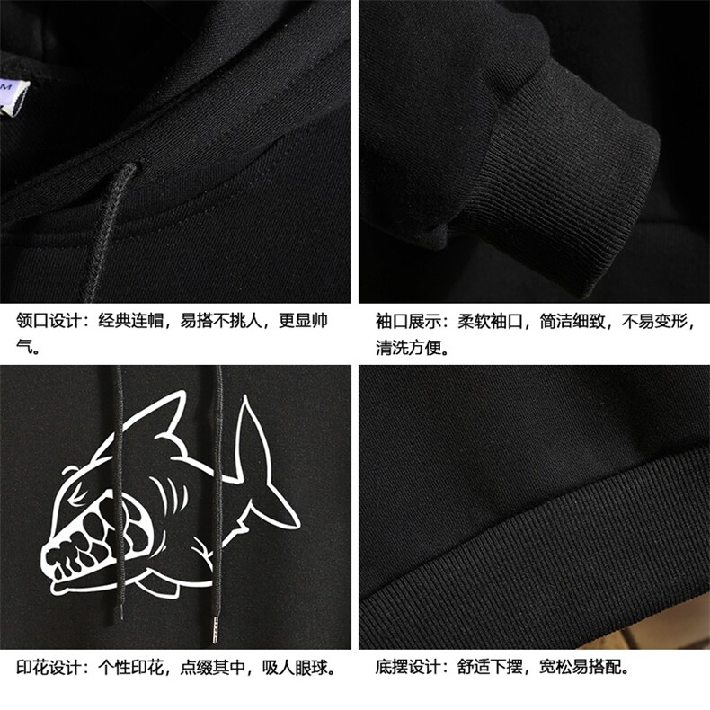 WY2041-P40纯连帽卫衣男大码运动帽衫宽松薄外套砖墙挂拍,男装卫衣,电商A040A
