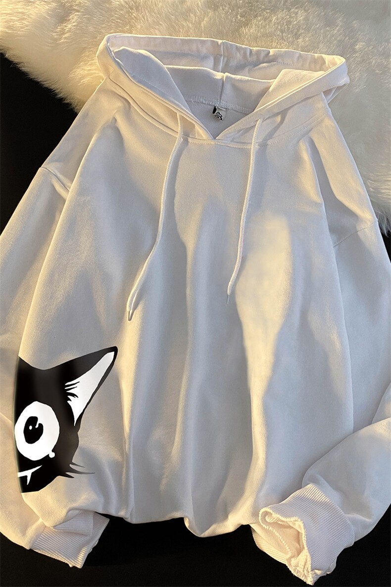WY2035-P35加绒款-P40纯棉连帽卫衣男大码运动帽衫宽松薄外套男,男装卫衣,电商A040