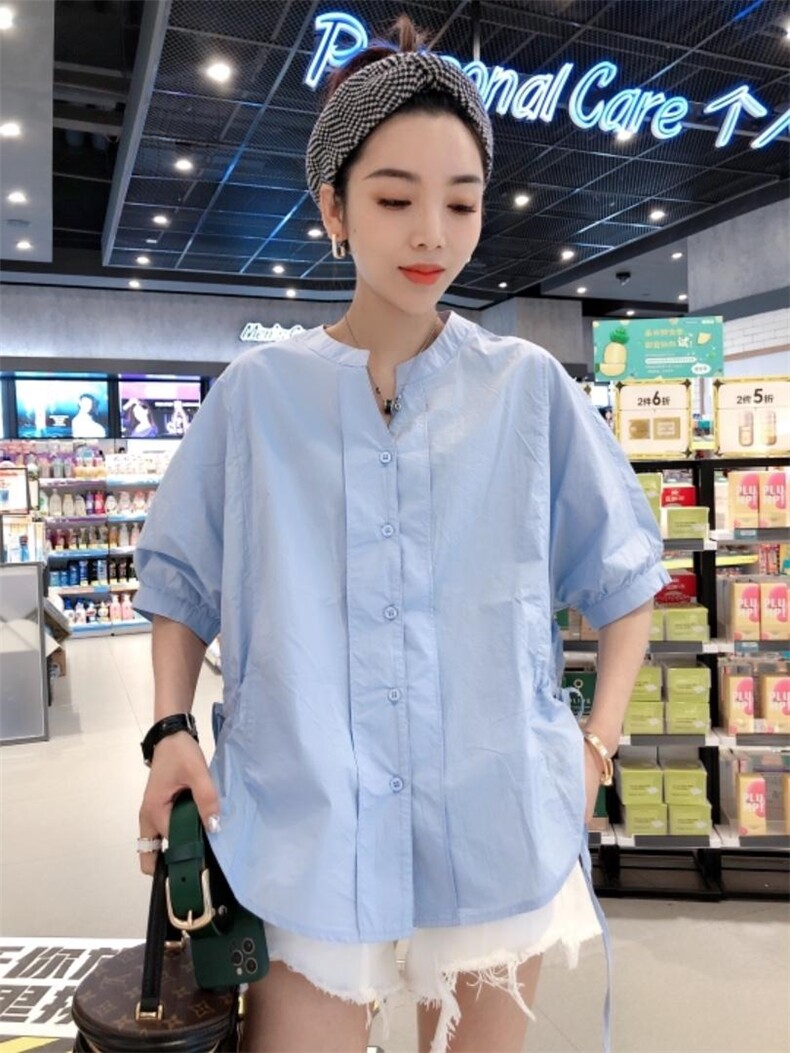 一杭主打款2178#腰间抽绳上衣，女装，一杭