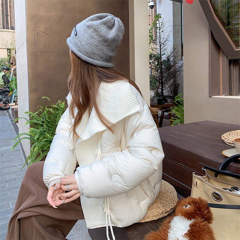 ！新品冬款加厚羽绒服休闲白鸭绒外套2C037-Y215-P235-K358,女装羽绒服,2C037