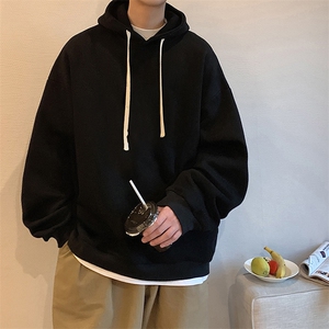 纯棉连帽卫衣男大码运动帽衫宽松薄WY2099-P35图片