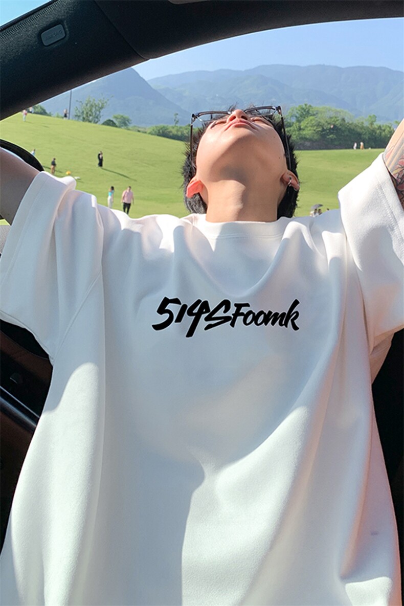 量大优供视频重磅麂皮绒短袖T恤男JPDX246-特P19,男装T恤,电商B367