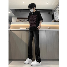 K5805渐变牛仔裤