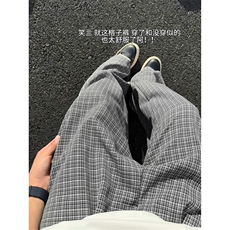 日系潮流元素舒适长裤慵懒高街韩式复古街头休闲裤K805TP45控88，男装休闲裤，电商A102B