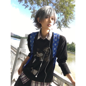 长袖休闲衬衫 中世纪吸烟少女 T恤衫 D328-CX7709-P29图片