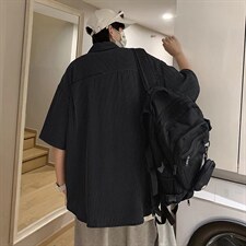 短袖衬衫春款男港风潮流C8803P28，男装衬衫，星座1116-2