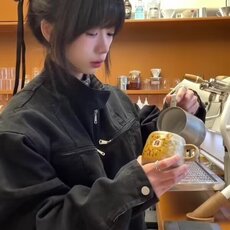 宽松工装外套男秋款复古拉链格子条纹外套AK46P95，男装工装外套，星座1013-1