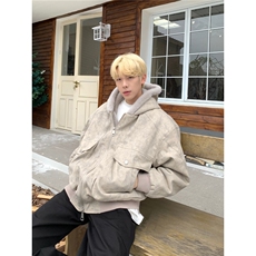 网图重磅美式纯棉工装座山雕棉服外套W1886/特P115，男装棉衣，电商B350