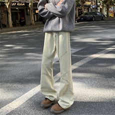 港风潮男新款牛仔裤嘻哈ins潮高街潮流痞帅长裤N0788-P45，男装牛仔裤，星座308B-1