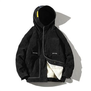 709-MY07-P130 20冬款 冬季情侣百搭保暖加厚灯芯绒夹克棉衣男图片