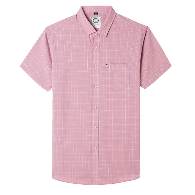 AFps2526钱塘2020-3夏季新款男士时尚休闲格子衬衫高品质P57,男装衬衫,钱塘207-3