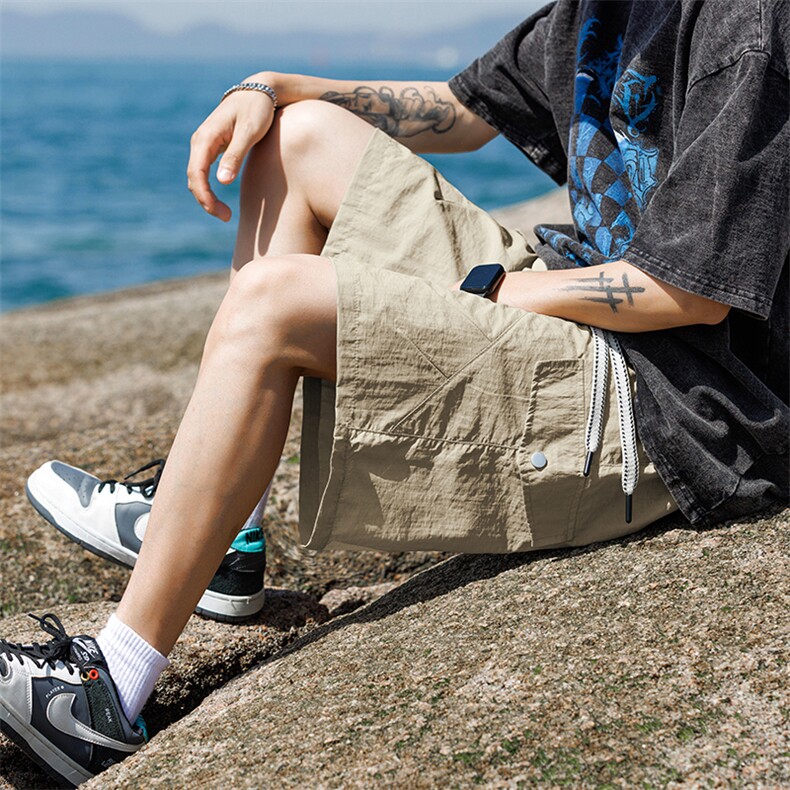 工装短裤男士宽松休闲夏天新款潮牌五分男士夏裤K50-P30,男装牛仔裤,星座209-1